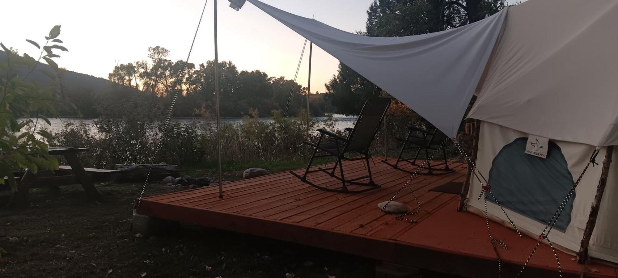 Snake River Glamping Irwin Exterior foto